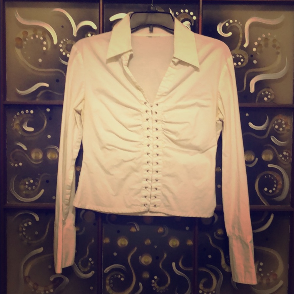 Beautiful lace up top